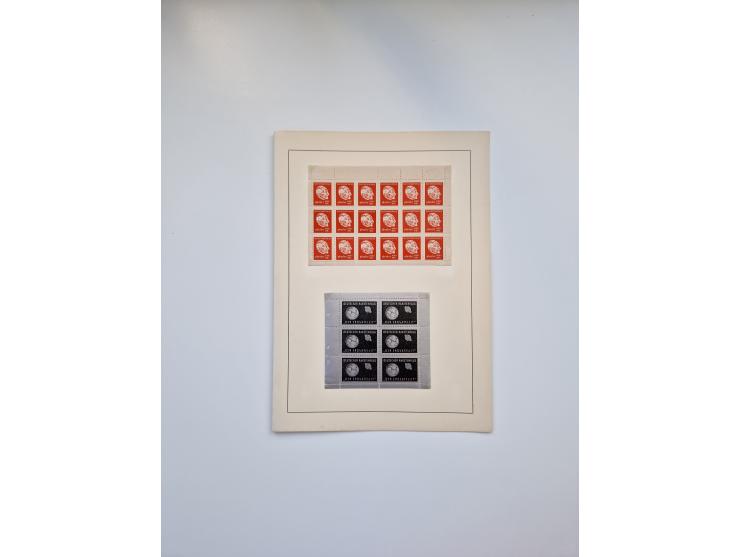 1931/2000 (ca.), interessanter Sammlungsbestand mit u.a. Postkarte “Tilling Raketenflugzeug” (Eckfehler), Österreich-Briefe m