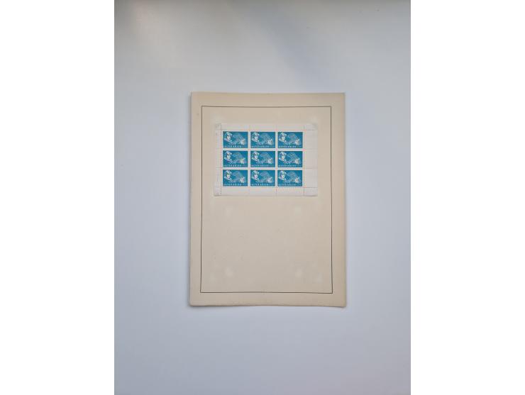 1931/2000 (ca.), interessanter Sammlungsbestand mit u.a. Postkarte “Tilling Raketenflugzeug” (Eckfehler), Österreich-Briefe m