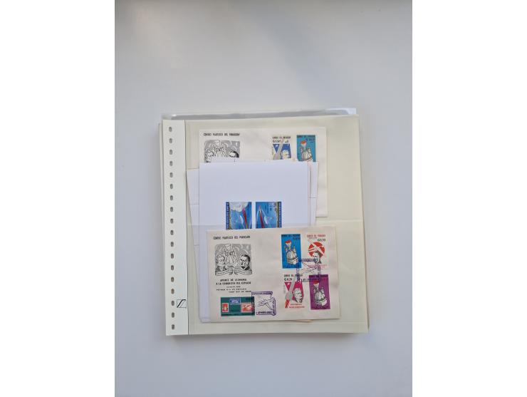 1931/2000 (ca.), interessanter Sammlungsbestand mit u.a. Postkarte “Tilling Raketenflugzeug” (Eckfehler), Österreich-Briefe m