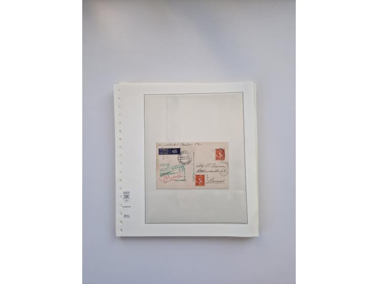 1931/2000 (ca.), interessanter Sammlungsbestand mit u.a. Postkarte “Tilling Raketenflugzeug” (Eckfehler), Österreich-Briefe m