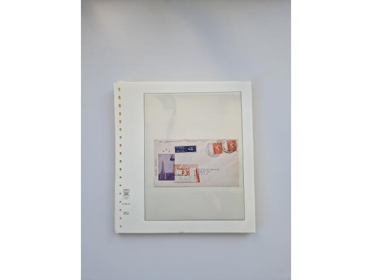 1931/2000 (ca.), interessanter Sammlungsbestand mit u.a. Postkarte “Tilling Raketenflugzeug” (Eckfehler), Österreich-Briefe m