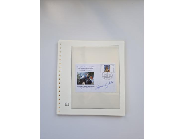 1931/2000 (ca.), interessanter Sammlungsbestand mit u.a. Postkarte “Tilling Raketenflugzeug” (Eckfehler), Österreich-Briefe m