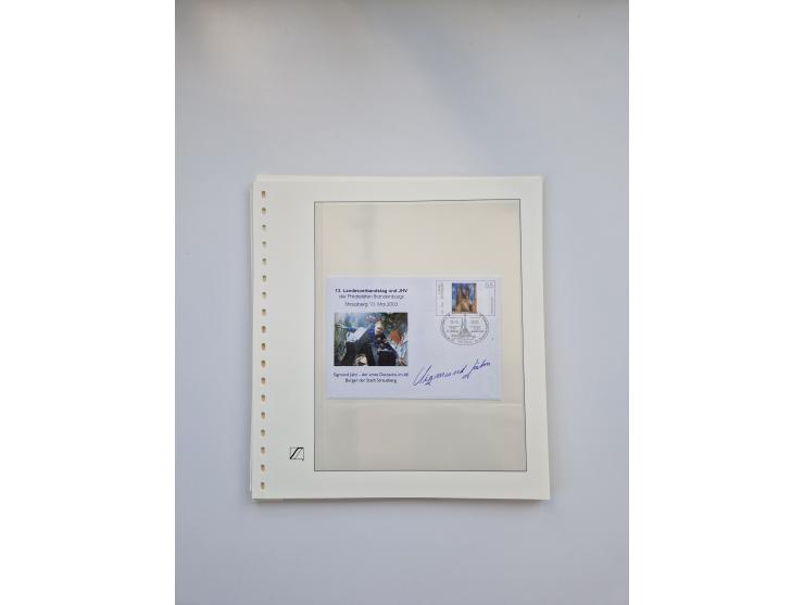 1931/2000 (ca.), interessanter Sammlungsbestand mit u.a. Postkarte “Tilling Raketenflugzeug” (Eckfehler), Österreich-Briefe m