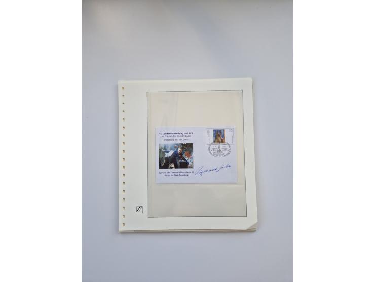 1931/2000 (ca.), interessanter Sammlungsbestand mit u.a. Postkarte “Tilling Raketenflugzeug” (Eckfehler), Österreich-Briefe m