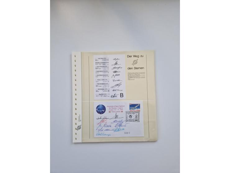 1931/2000 (ca.), interessanter Sammlungsbestand mit u.a. Postkarte “Tilling Raketenflugzeug” (Eckfehler), Österreich-Briefe m