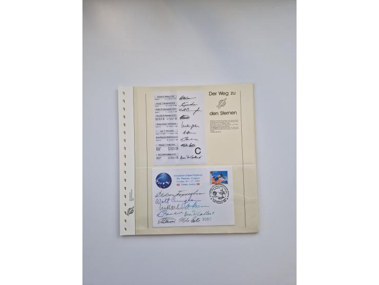 1931/2000 (ca.), interessanter Sammlungsbestand mit u.a. Postkarte “Tilling Raketenflugzeug” (Eckfehler), Österreich-Briefe m