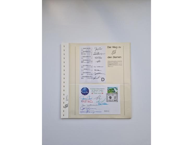 1931/2000 (ca.), interessanter Sammlungsbestand mit u.a. Postkarte “Tilling Raketenflugzeug” (Eckfehler), Österreich-Briefe m