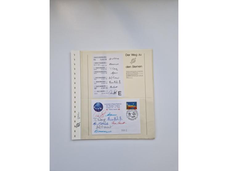 1931/2000 (ca.), interessanter Sammlungsbestand mit u.a. Postkarte “Tilling Raketenflugzeug” (Eckfehler), Österreich-Briefe m