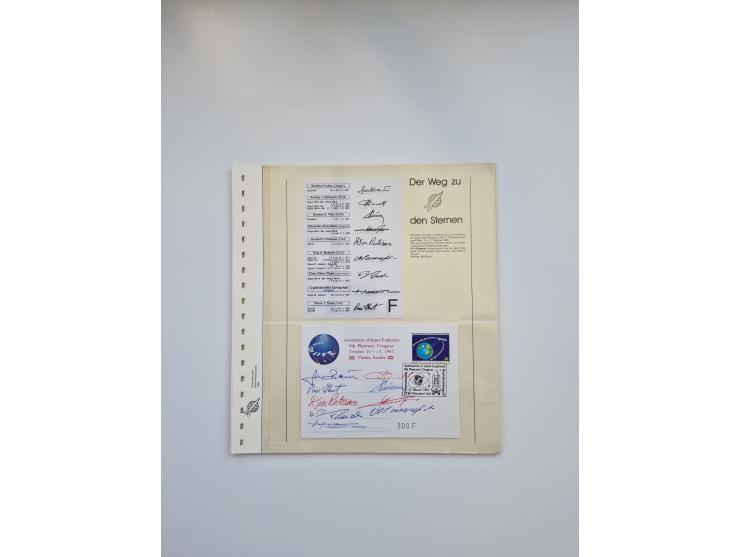 1931/2000 (ca.), interessanter Sammlungsbestand mit u.a. Postkarte “Tilling Raketenflugzeug” (Eckfehler), Österreich-Briefe m