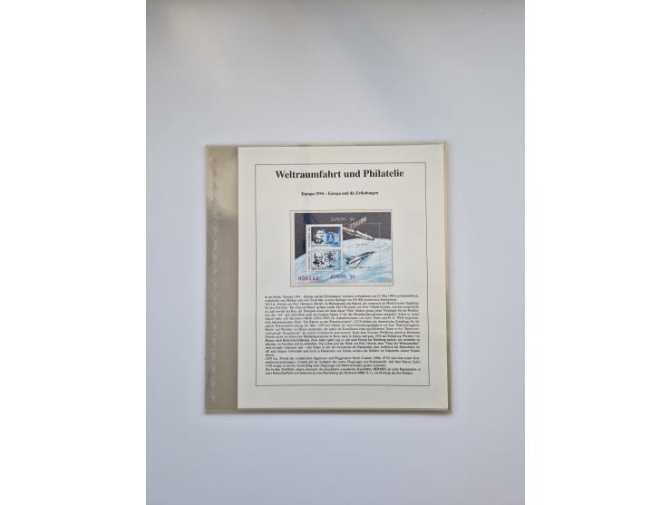 1931/2000 (ca.), interessanter Sammlungsbestand mit u.a. Postkarte “Tilling Raketenflugzeug” (Eckfehler), Österreich-Briefe m