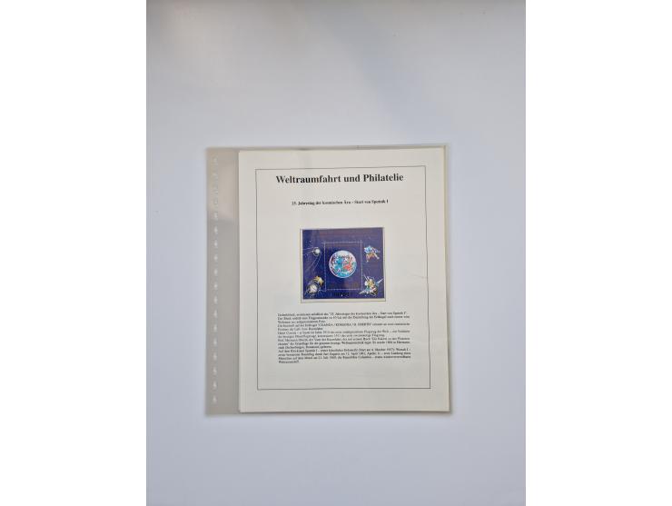 1931/2000 (ca.), interessanter Sammlungsbestand mit u.a. Postkarte “Tilling Raketenflugzeug” (Eckfehler), Österreich-Briefe m