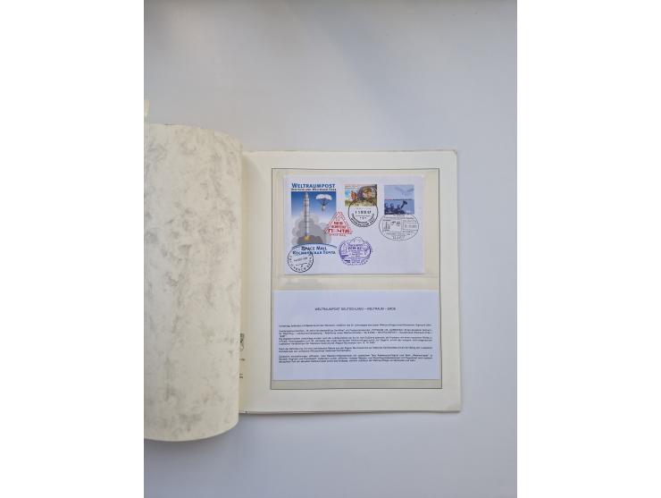 1931/2000 (ca.), interessanter Sammlungsbestand mit u.a. Postkarte “Tilling Raketenflugzeug” (Eckfehler), Österreich-Briefe m