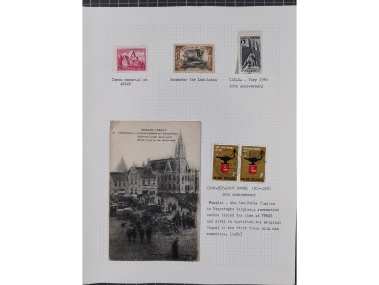 1914/18, 70+ covers of APO and FPO covers, 1916/18 covers/cards from British Army in Salonika incl. registered usage, 1921/23