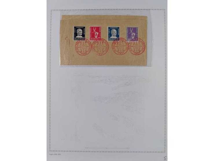 1935/60, over 30 FDC and covers with attractive frankings, including Womans Congress 1935 up to 10 krs. on registered cover t