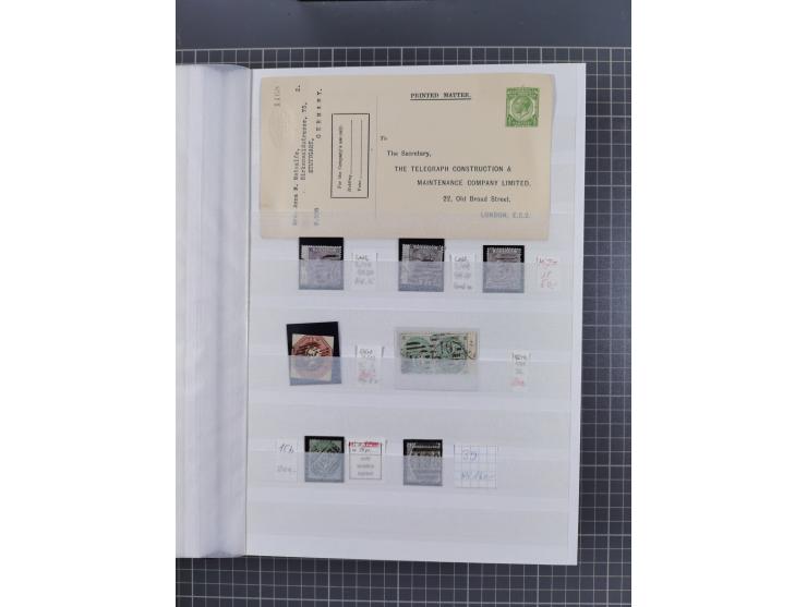1841/1948 (ca.), used accumulation, including mainly Great Britain, some Commonwealth, with over 100 covers, cards and postal