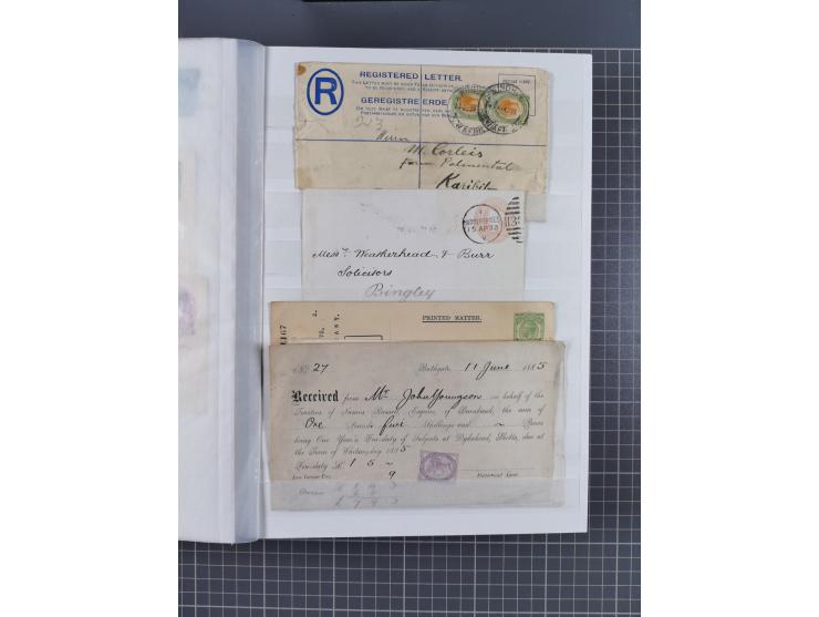 1841/1948 (ca.), used accumulation, including mainly Great Britain, some Commonwealth, with over 100 covers, cards and postal