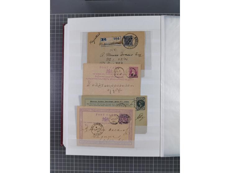 1841/1948 (ca.), used accumulation, including mainly Great Britain, some Commonwealth, with over 100 covers, cards and postal