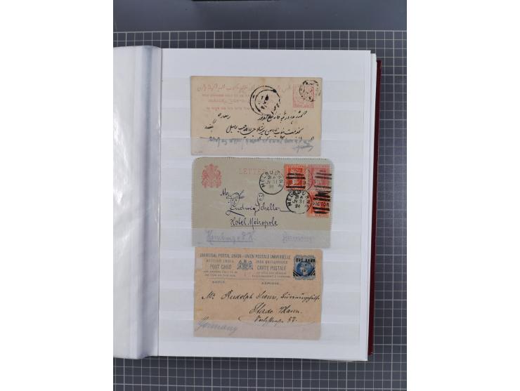 1841/1948 (ca.), used accumulation, including mainly Great Britain, some Commonwealth, with over 100 covers, cards and postal