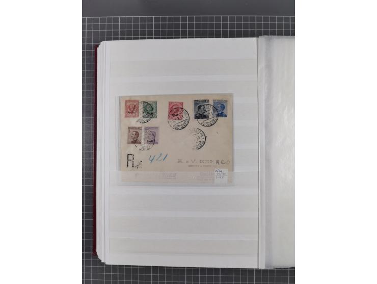 1841/1948 (ca.), used accumulation, including mainly Great Britain, some Commonwealth, with over 100 covers, cards and postal