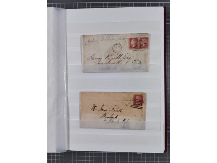 1841/1948 (ca.), used accumulation, including mainly Great Britain, some Commonwealth, with over 100 covers, cards and postal