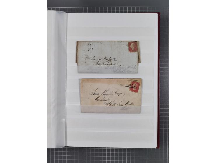 1841/1948 (ca.), used accumulation, including mainly Great Britain, some Commonwealth, with over 100 covers, cards and postal