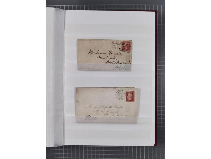 1841/1948 (ca.), used accumulation, including mainly Great Britain, some Commonwealth, with over 100 covers, cards and postal