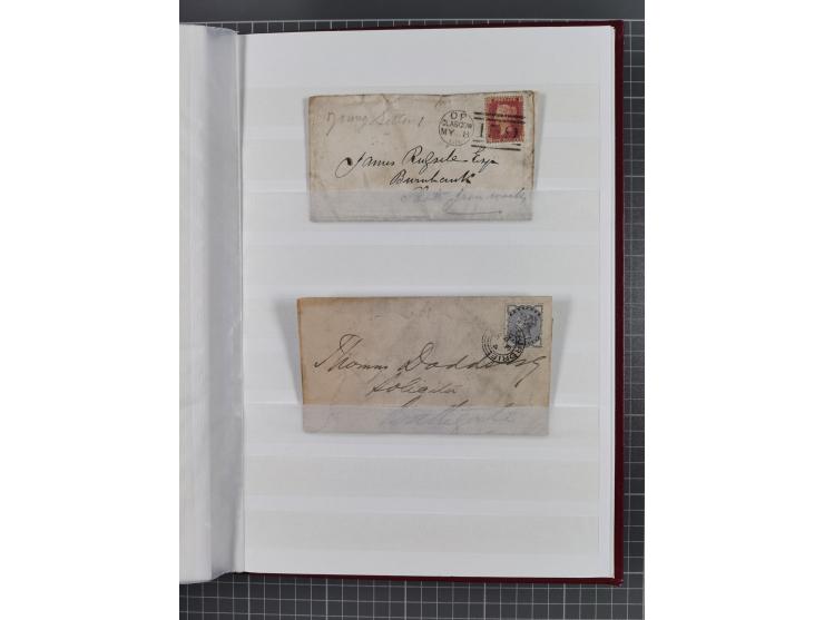 1841/1948 (ca.), used accumulation, including mainly Great Britain, some Commonwealth, with over 100 covers, cards and postal