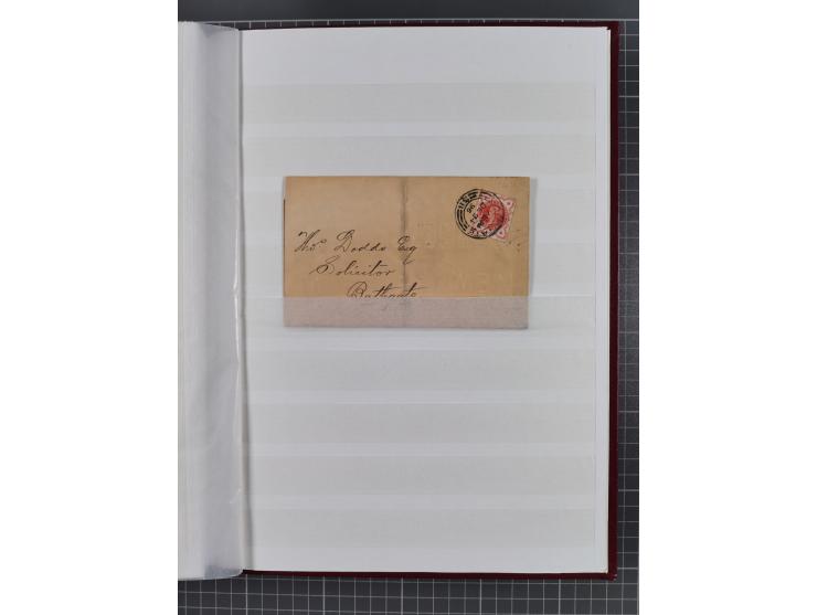 1841/1948 (ca.), used accumulation, including mainly Great Britain, some Commonwealth, with over 100 covers, cards and postal