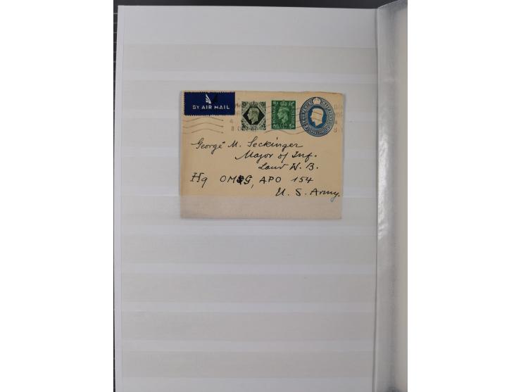 1841/1948 (ca.), used accumulation, including mainly Great Britain, some Commonwealth, with over 100 covers, cards and postal