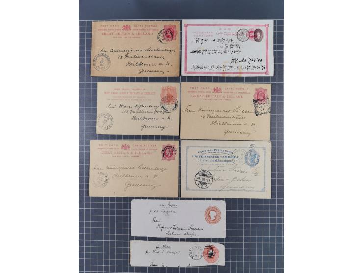 1841/1948 (ca.), used accumulation, including mainly Great Britain, some Commonwealth, with over 100 covers, cards and postal