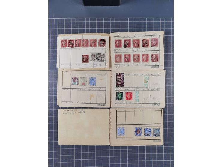 1841/1948 (ca.), used accumulation, including mainly Great Britain, some Commonwealth, with over 100 covers, cards and postal