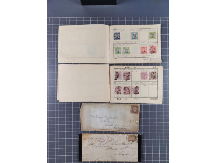 1841/1948 (ca.), used accumulation, including mainly Great Britain, some Commonwealth, with over 100 covers, cards and postal