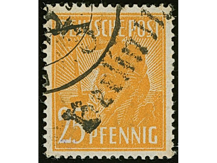 “3/Berlin 113” (Arge 3/25a) auf Arbeiter 25 Pfg., gestempelt und einwandfrei, sign. Busse BPP