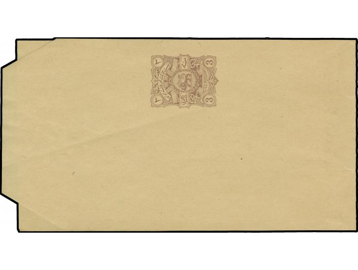 1896, Four wrapper unused, all fine (Persiphila PW2-PW5)
