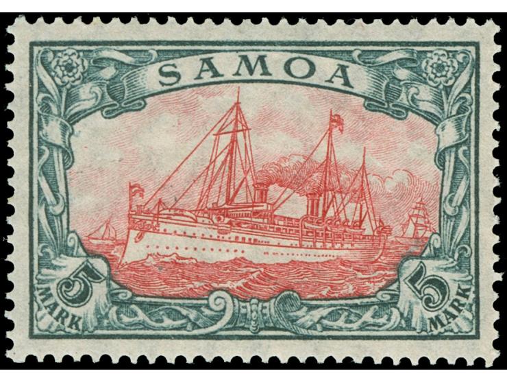 1915, Kaiseryacht 5 M Kriegsdruck, Type IIB mit 25:17 Zähnungslöchern, postfrisch, einwandfrei, sign. Bothe BPP