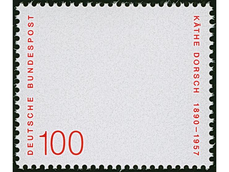 1990, Käthe Dorsch 100 Pfg., Abart 'alle Farben außer rot fehlend', postfrisch, Fotoattest Schlegel BPP (1994)