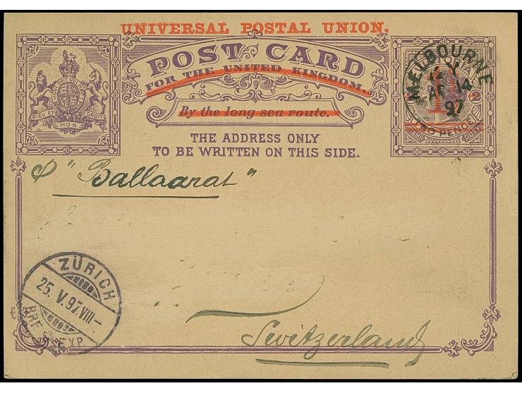1871/1916, Two used and three unused postal stationery wrapper, four cards, envelope and letter card. Additional two covers t