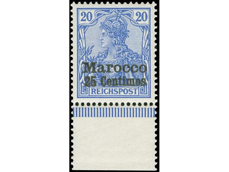 1903, fetter Aufdruck, unverausgabte 25 C. , postfrisch, einwandfrei, signiert Bothe BPP und Fotoattest Jäschke-L. BPP (2022)