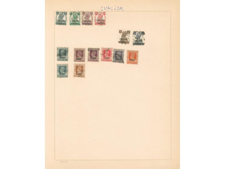 1870/1940 (ca.), unused and used collection, including a selection of Faridkot with imperf issues and Charkhari, Chamba, Gwal