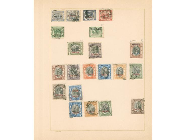 1870/1940 (ca.), unused and used collection, including a selection of Kashmir with imperf issues, Jaipur, Jind and Kishangar,
