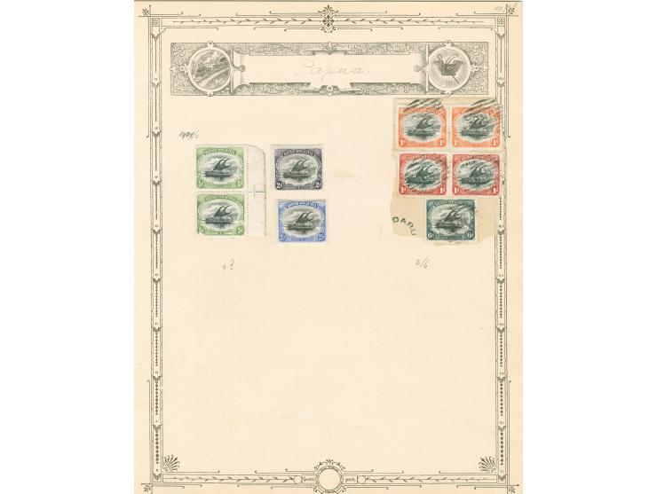 1863/1910, unused and used collection, including a selection of Western Australia, Victoria and Tasmania, plus some New Guine