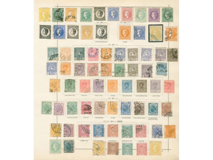 1866/1945, extensive, mostly used collection, including postage dues, including better early issues, shades, interesting post