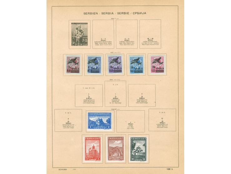 1866/1945, extensive, mostly used collection, including postage dues, including better early issues, shades, interesting post