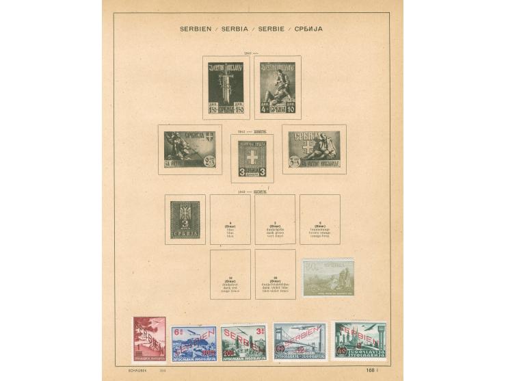 1866/1945, extensive, mostly used collection, including postage dues, including better early issues, shades, interesting post