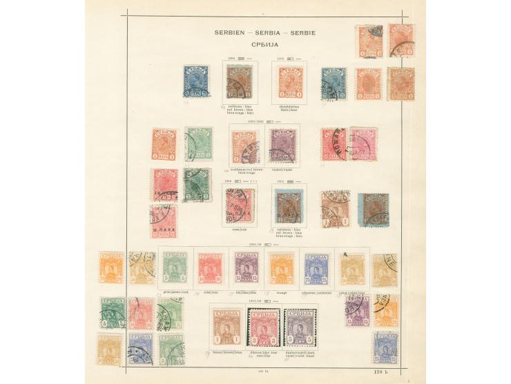 1866/1945, extensive, mostly used collection, including postage dues, including better early issues, shades, interesting post