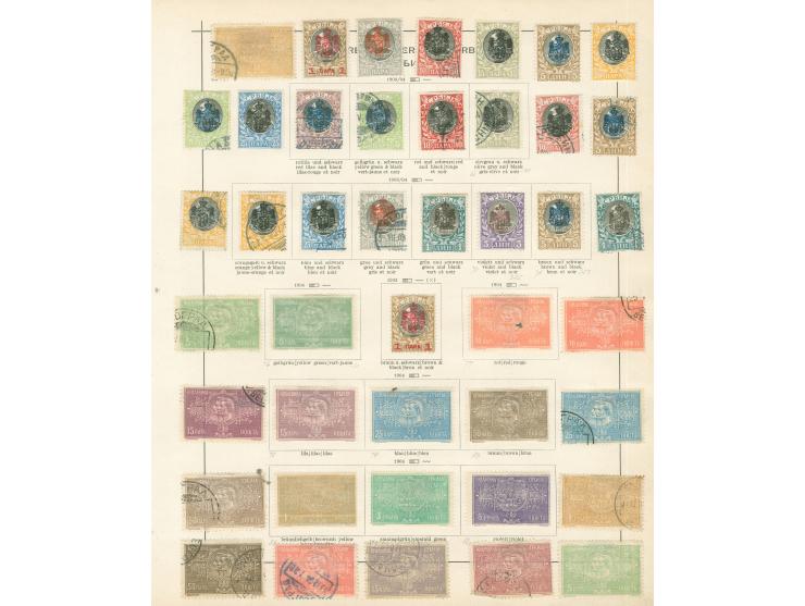 1866/1945, extensive, mostly used collection, including postage dues, including better early issues, shades, interesting post