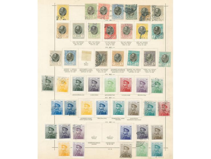 1866/1945, extensive, mostly used collection, including postage dues, including better early issues, shades, interesting post