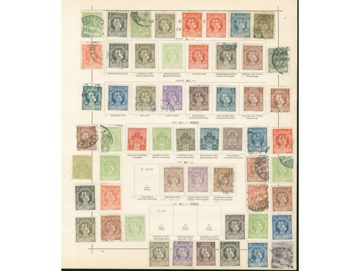 1866/1945, extensive, mostly used collection, including postage dues, including better early issues, shades, interesting post