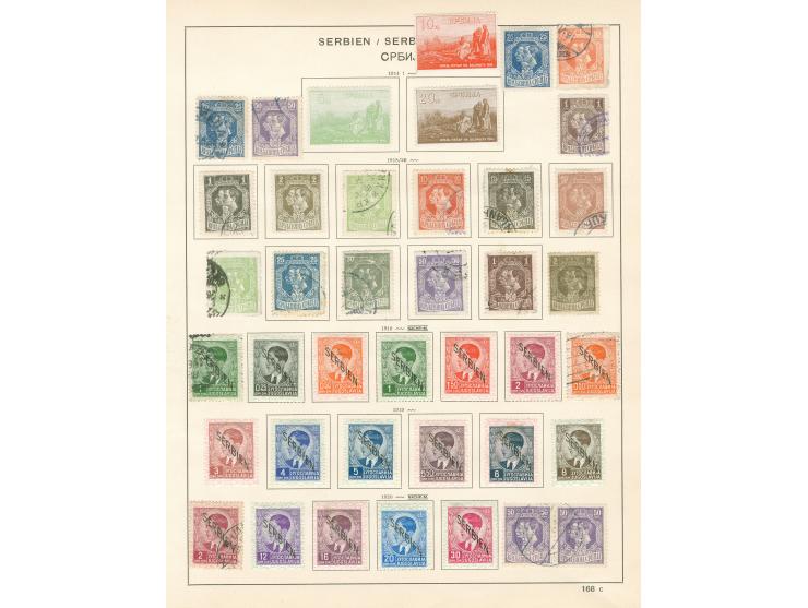 1866/1945, extensive, mostly used collection, including postage dues, including better early issues, shades, interesting post