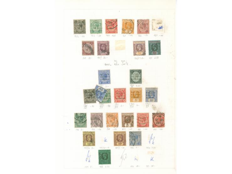 1867/1930, collection starting 2 c. on 1 a. deep brown, mainly used, including $5 green and blue (SG 50), enclosed Johore, on